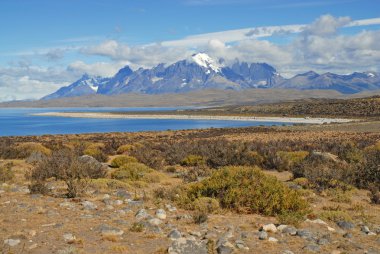 Parque nacional torres del paine, patagonia, Şili