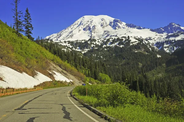 Mount Rainier, Cascade Mountains, Stato di Washington, Stati Uniti — Foto Stock