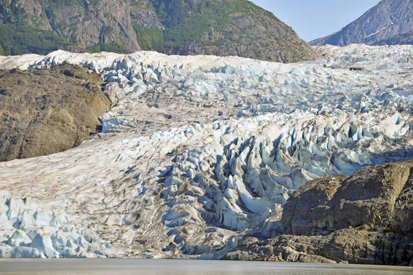 Mendenhall Glacier, Tongass National Forest, Alaska — Zdjęcie stockowe