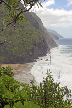 Na Pali Coast, Kauai, Hawaii clipart