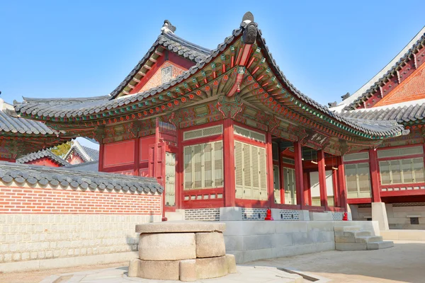 Gyeongbokgung Palota, Szöul, Dél-Korea — Stock Fotó