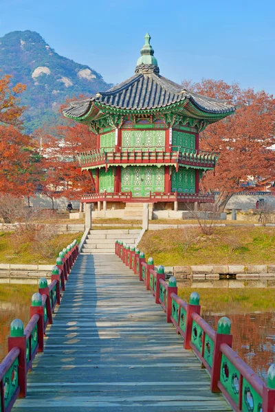 Gyeongbokgung Palace, Seoul, Südkorea — Stockfoto