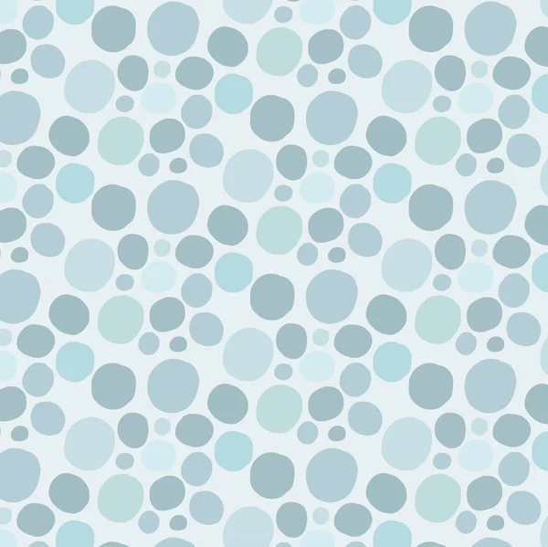 Seamless pattern with watercolor rounds — Stock Vector