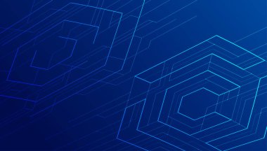 Soyut çizgiler ve noktalar arkaplanı birleştiriyor. Teknoloji bağlantısı dijital veri ve büyük veri kavramı.