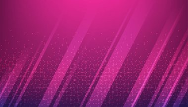 Soyut pembe teknoloji geçmişi. Posterler için havalı arkaplan tasarımı.