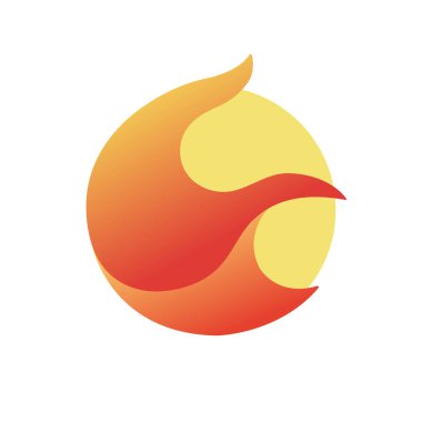 Beyaz arkaplanda Terra LUNA 2.0 sikke simgesi izole.