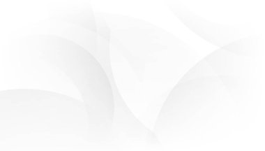 Soyut düz daire beyaz ve gri renkli arkaplan. Vektör illüstrasyonu.