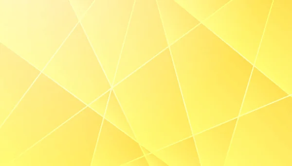 Abstract Polygonal Luxury Golden Line Yellow Background — Vettoriale Stock