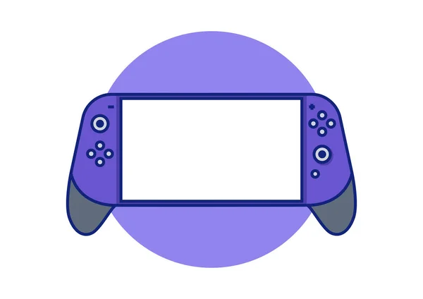 Video Game Console Icon Gaming Console You Can Play Home — ストックベクタ