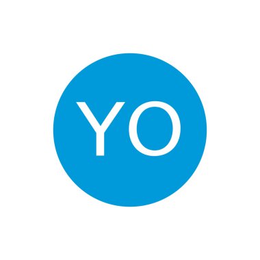 Yobit Token (YO) simgesi beyaz arkaplanda izole edildi.