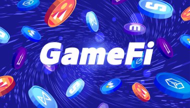 GameFi şifreli döviz temalı afiş verdi. Dijital para düşüyor.