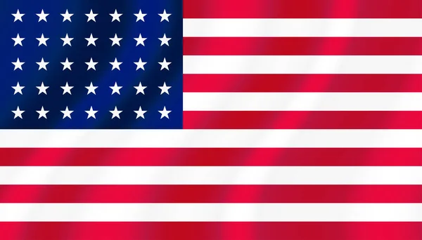 Usa Flagga Usa Vektor — Stock vektor