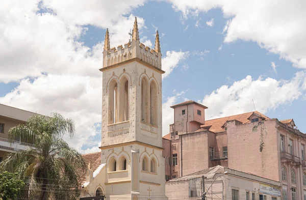 Antigua Arquitectura Catedral Anglicana Ciudad Santa Maria Brasil Arte Religioso — Foto de Stock