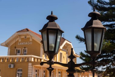 Dini antik mimari. Brezilya 'nın güneyindeki antik kilisede pedro do sul brerazil. Dini turizm