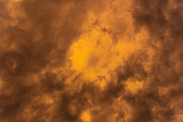 Cielo Dramático Nubes Atardecer Paisaje Natural Nubes Colores Puesta Sol — Foto de Stock