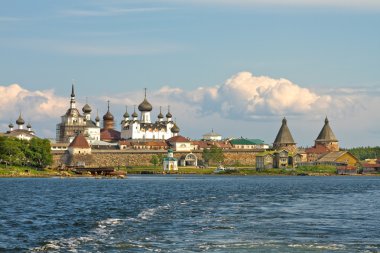 solovetsky Manastırı. Beyaz Deniz görüntülemek