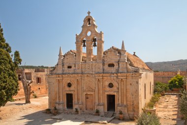Arkadi Manastırı (moni arkadiou). Girit. Yunanistan