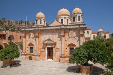 Agia triada Manastırı (agia triada tsangarolon). Girit. Yunanistan
