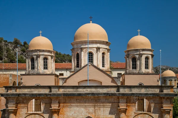 Klášter Agia triada (agia triada tsangarolon). Kréta. Řecko — Stock fotografie