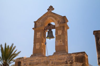 Eski Köy kilisenin çan. Yunanistan. Girit