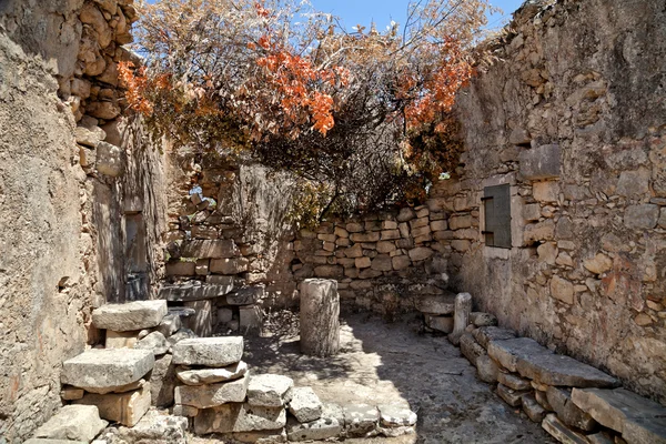 Ruiny starożytnego miasta. Grecja. Kreta — Zdjęcie stockowe