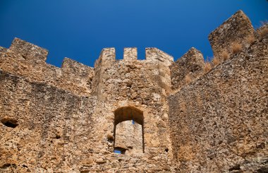 frangokastello kale kule. Yunanistan. Girit