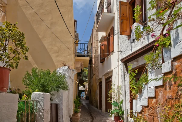 Ulice na starém městě. Řecko. Kréta. Chania — Stock fotografie