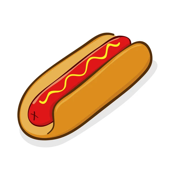 Hotdog — Stock Vector