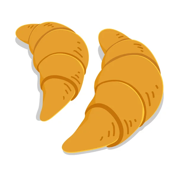 Croissants. — Vector de stock