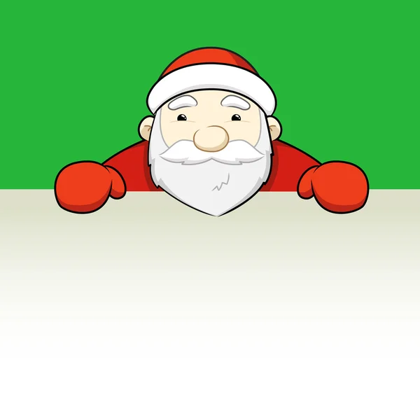 Santa Claus üzem jele — Stock Vector