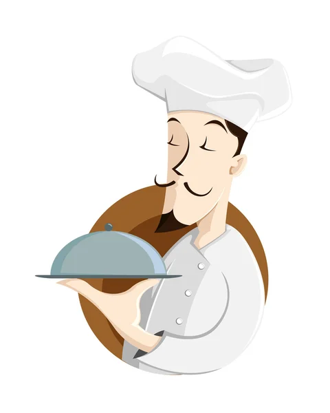 Chef illustration — Stock Vector