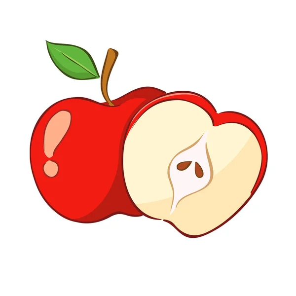 Wektor jabłka — Wektor stockowy