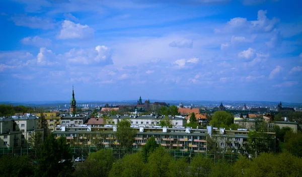 Panorama von Krakau — Stockfoto