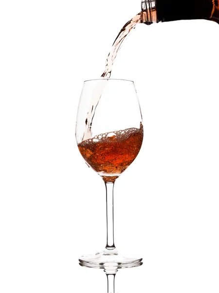 Ein Glas Wein — Stockfoto