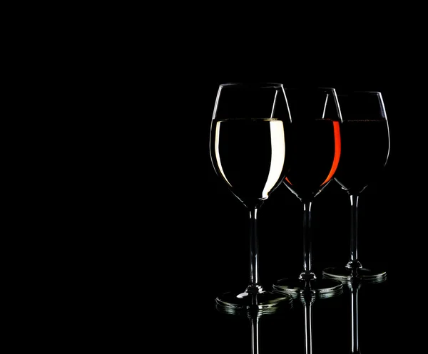 Ein Glas Wein — Stockfoto