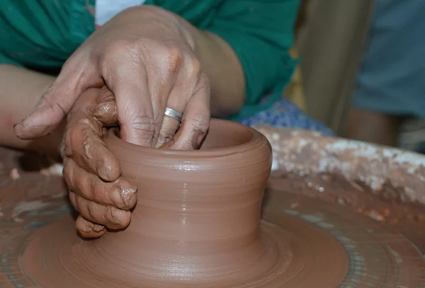 Forntida hantverk - potter — Stockfoto