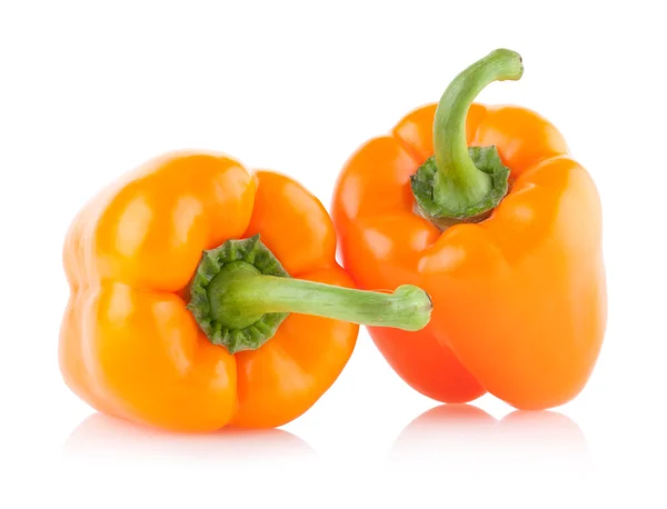 Orange paprika peppers — Stock Photo, Image