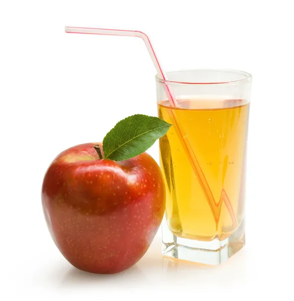 Jugo de manzana — Foto de Stock