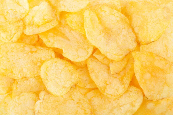 Potato chips background — Stock Photo, Image