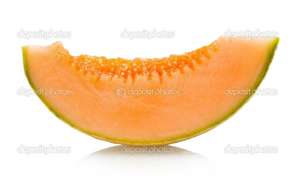 Cantaloupe slice — Stock Photo © mvwtut.by 45162269