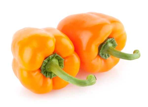 Orange paprika peppers — Stock Photo, Image