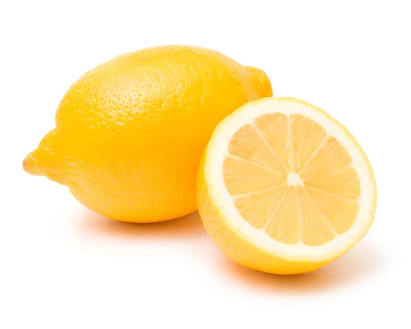 Citron och dess halva — Stockfoto