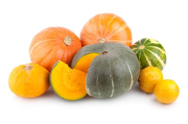 Renkli balkabakları