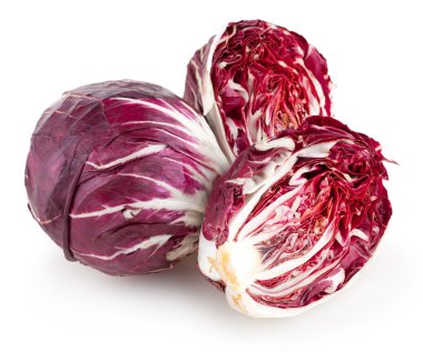 Red cabbage radicchio clipart