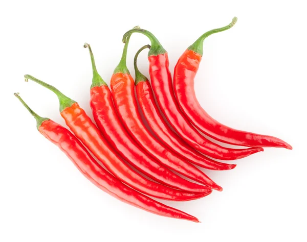 Pimientos chile rojo — Foto de Stock