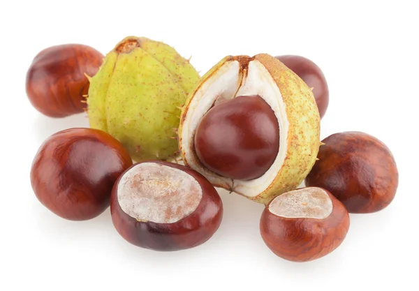 Chestnuts Stock Photo