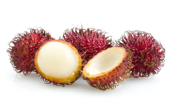 Rambutans maduros — Fotografia de Stock