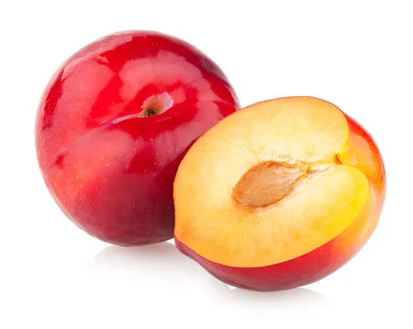 Red plums — Stock Photo, Image