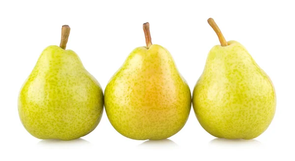 Ripe green pears — Stock Photo, Image