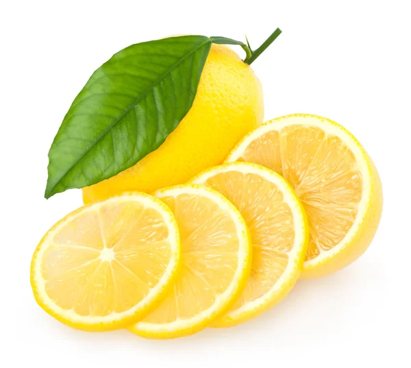 Limon dilimli — Stok fotoğraf
